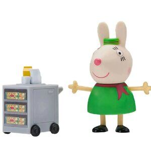 Peppa Pig Miss Rabbit the Flight Attendant Figure New in Box For Age 2+